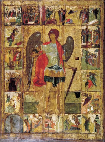 Svatý Michael Archanděl, c1410 od Unbekannt