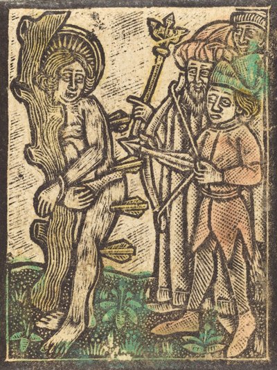 Svatý Šebestián, c. 1480. od Unbekannt