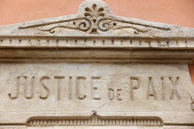 Saint Tropez, radnice. Spravedlnost a mír, Saint-Tropez, Francie od Unbekannt