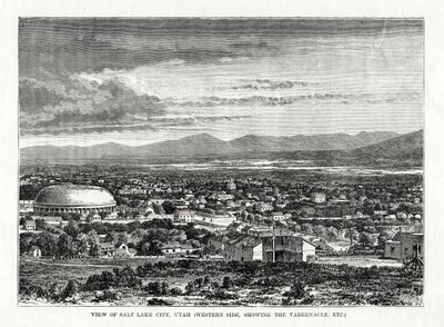 Salt Lake City, Utah, USA, 1877 od Unbekannt