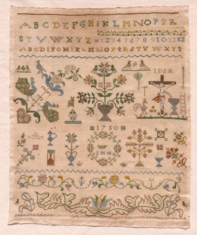Vzorník, 1750. od Unbekannt