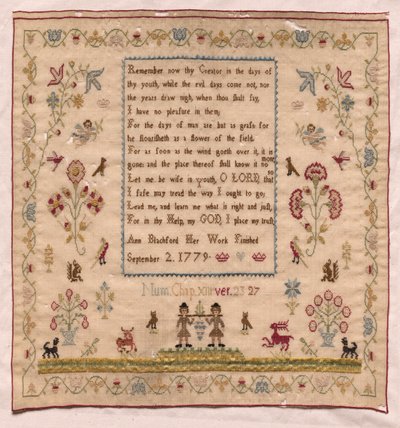 Vzorník, 1779. od Unbekannt