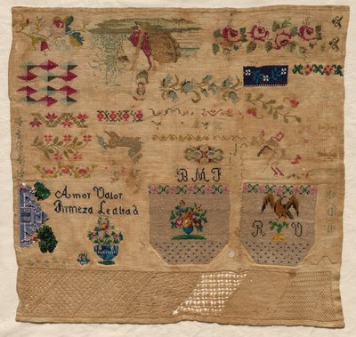 Vzorník, 1800s. od Unbekannt