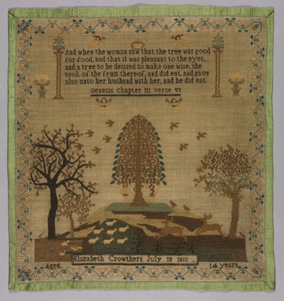 Vzorník, 1810. od Unbekannt