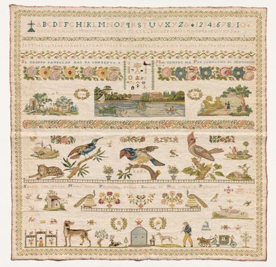 Vzorník, 1821. od Unbekannt