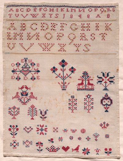 Vzorník, 1848. od Unbekannt