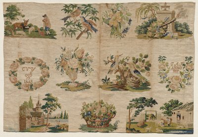 Fragment vzorku, 1819. od Unbekannt