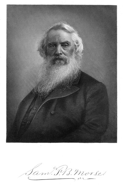 Samuel Finley Breese Morse , americký umělec a vynálezce, 1896 od Unbekannt