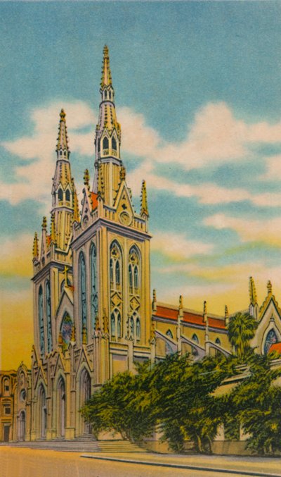 Kostel San Roque, Barranquilla, 40. léta 20. století od Unbekannt