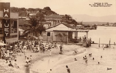Santiago de Cuba. Koupaliště La Socapa, Kuba, 1900 od Unbekannt