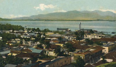 Santiago de Cuba. Vista parcial, c1910. od Unbekannt