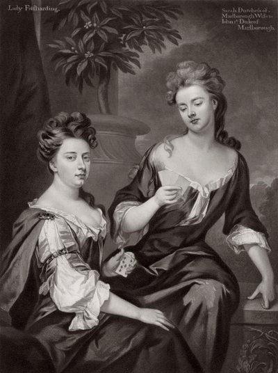 Sarah, vévodkyně z Marlborough, a lady Fitzharding, c1702 1906 od Unbekannt