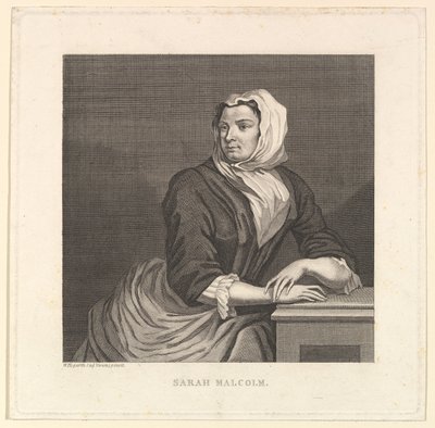 Sarah Malcolm, konec 18.-19. století. od Unbekannt