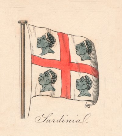 Sardinie, 1838 od Unbekannt