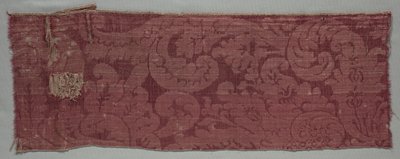 Saténový textil, konec 17. století. od Unbekannt