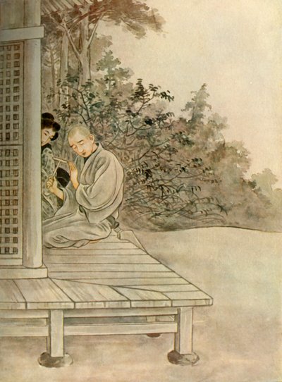 Sawaichi...repeated the Buddhist invocation: Namu Amida Butsu, 1919. od Unbekannt