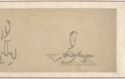 Scény ze života Tao Yuanming část 2, dynastie Ming, 1368-1644. od Unbekannt