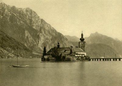 Zámek Ort, Traunsee, Horní Rakousko, c1935. od Unbekannt