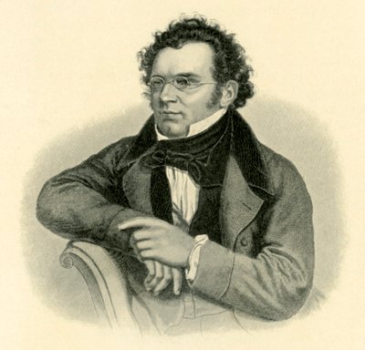 Schubert, c1820, 1907. od Unbekannt