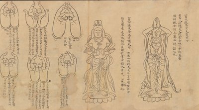 Svitek Mudras, 11.-12. století. od Unbekannt