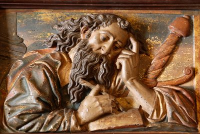 Socha v katedrále na Mallorce: Saint Paul, Palma, Španělsko od Unbekannt