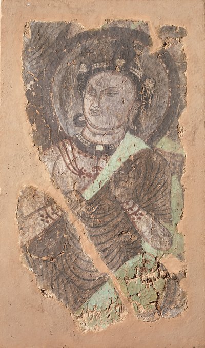 Sedící bódhisattva, ca. 6.-7. století. od Unbekannt