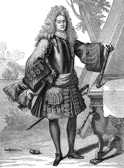 Sebastien Vauban, francouzský vojenský inženýr, c1680 od Unbekannt