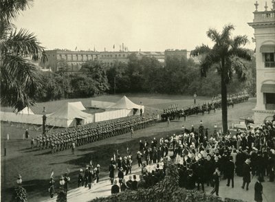 Druhý příjezd lorda Curzona do vládní budovy, 1904, 1925. od Unbekannt