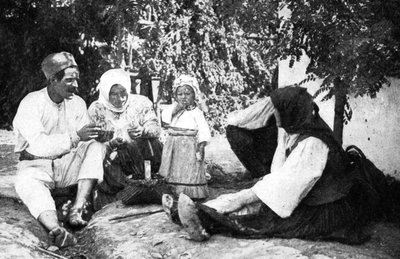 Srbská rodina vypráví příběh o vyvedení Rakušanů z Bosny, první světová válka, 1914 od Unbekannt