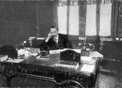 Serge Voronoff, francouzský chirurg ruského původu, 1923 od Unbekannt
