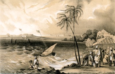 Zasazení monzunu, Cannanore Fort, 1847 od Unbekannt
