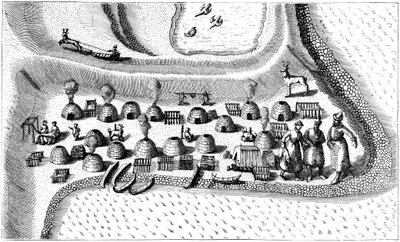 Osada v ruském Laponsku, 1594 od Unbekannt
