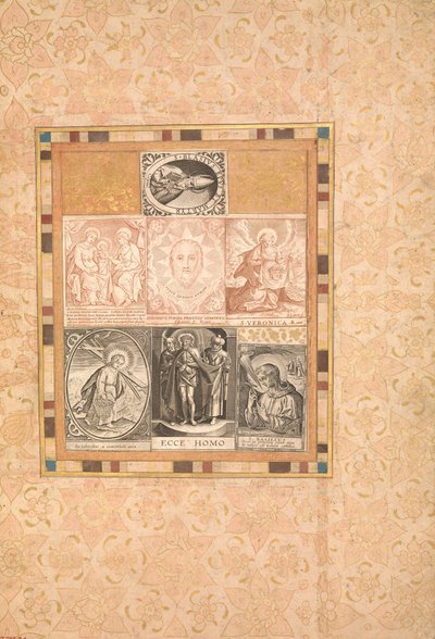 Seven Devotional Scenes, Folio z Belliniho alba, ca. 1600. od Unbekannt