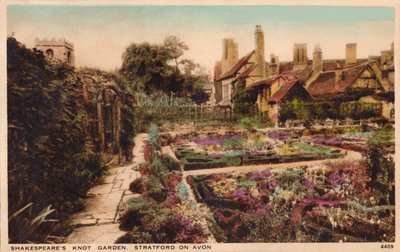 Shakespeares Knot Garden, Stratford-Upon-Avon, c1910. od Unbekannt