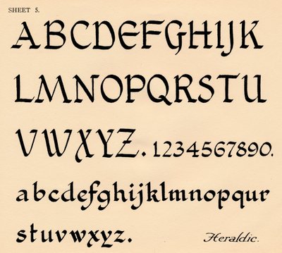 List 5, z portfolia abeced, 1929 od Unbekannt