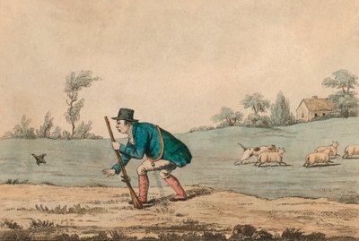 Scéna z natáčení, 1813. od Unbekannt