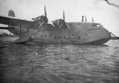 Létající člun Short Empire Corinthian, Alexandrie, Egypt, c1938-c1941 od Unbekannt