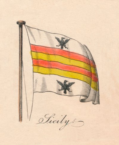 Sicílie, 1838 od Unbekannt