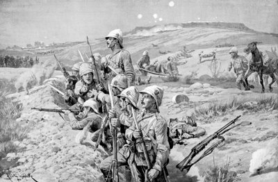 Siege of Ladysmith, Jižní Afrika, Búrská válka, 1899-1900 od Unbekannt