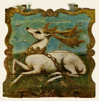 „Vývěsní tabule z White Hart, Witley, Surrey“, c1750, 1943. od Unbekannt
