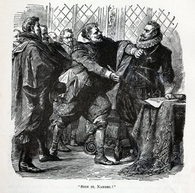 Podepiš to, Nandele!, 1882 od Unbekannt