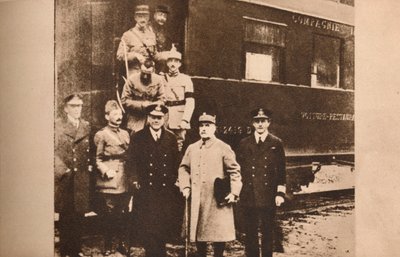 Podepsání příměří k ukončení první světové války, 11. listopadu 1918 1935 od Unbekannt