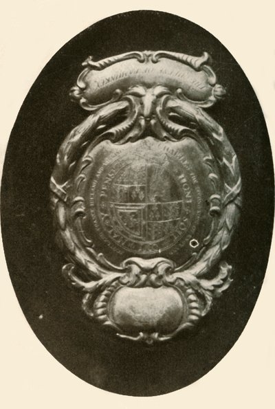 Stříbrná přední strana s anglickým erbem, 1677, 1937. od Unbekannt