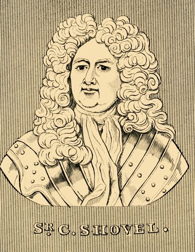 Sir C. Shovel, c1650-1707, 1830. od Unbekannt
