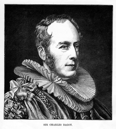 Sir Charles Bagot, anglický diplomat, 19. století od Unbekannt
