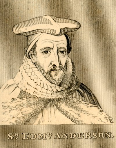Sir Edmund Anderson, 1530-1605, 1830. od Unbekannt