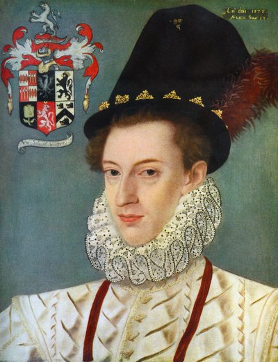 Sir Edward Hoby, 1560-1617 od Unbekannt