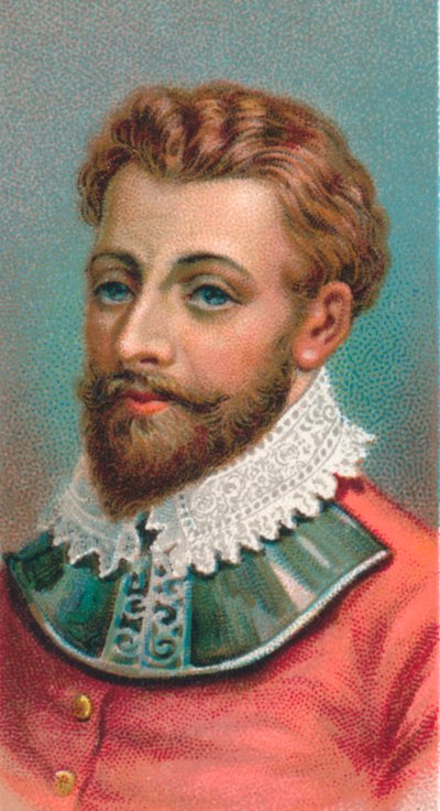 Sir Francis Drake 1540-1596, anglický námořník, 1924 od Unbekannt
