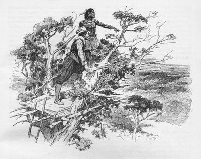 Sir Francis Drakes první pohled na Tichý oceán, 1578-1908 od Unbekannt