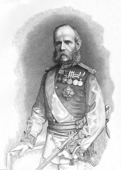 Sir Frederick Roberts, c1880 od Unbekannt